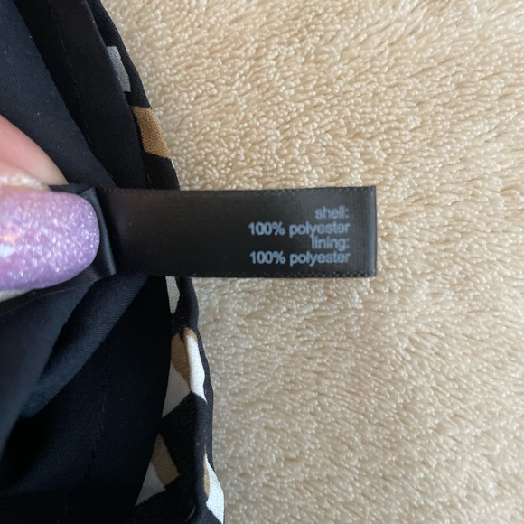 The Limited Geometric A-Line 3/4 Sleeve Women’s Dress - Size XS - Picture 12 of 12